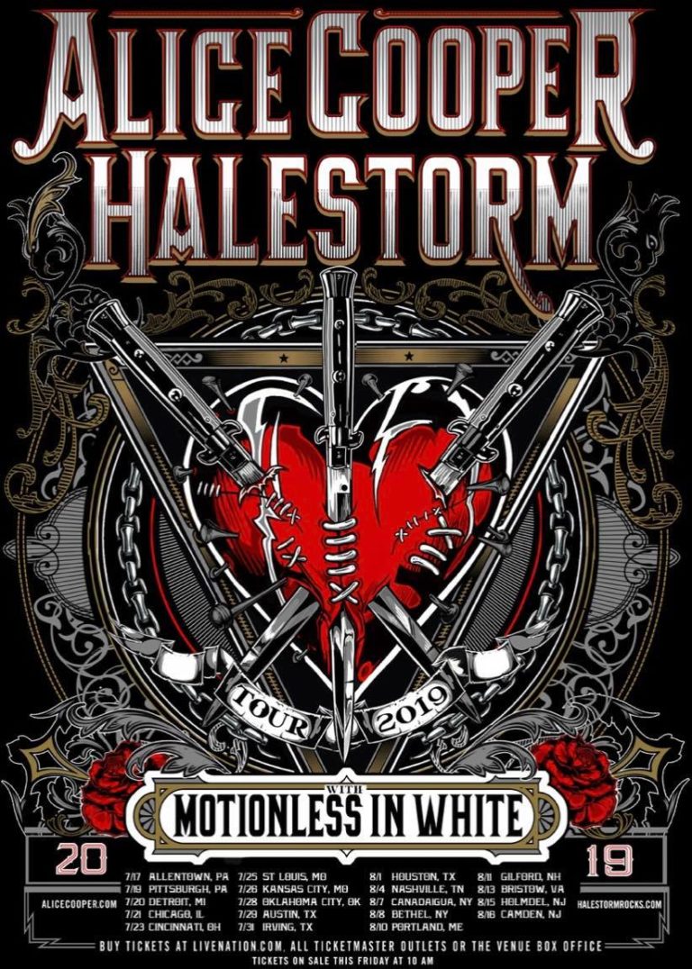 20199 Halestorm Tour
