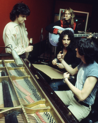 Alice and Donovan in the Studio 1973