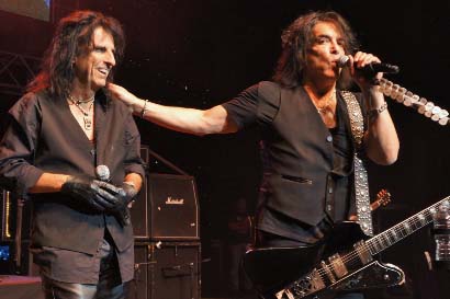 Alice Cooper and Paul Stanley