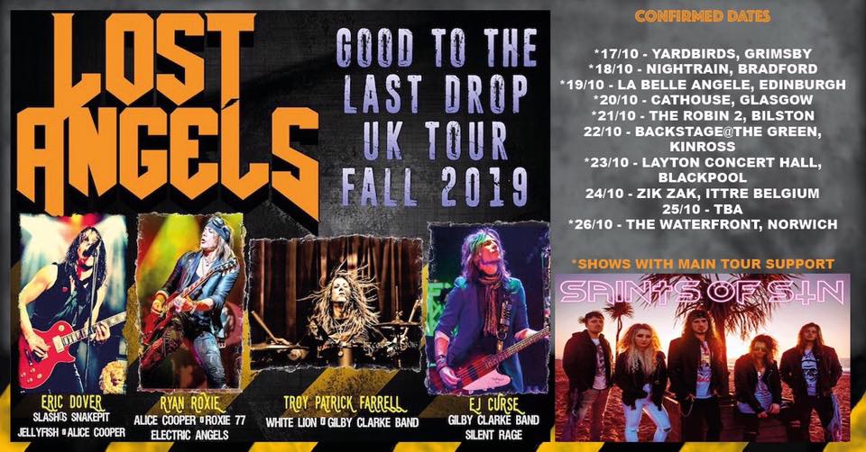 lost angels dates