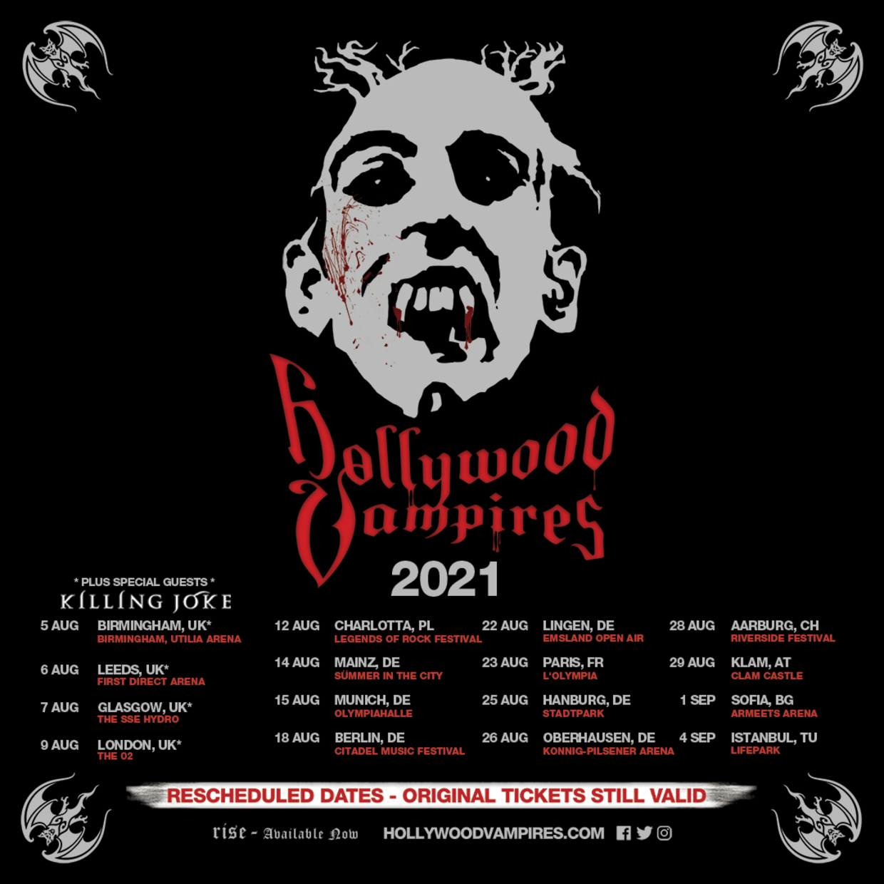 Hollywood Vampires 2021